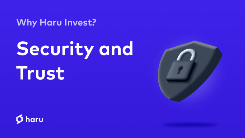 Security and trust mechanisms of Haru Invest