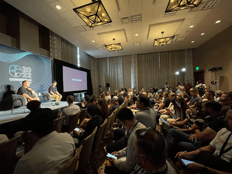 Haru Invest CEO Hugo Lee attends one of the world’s largest crypto conferences, Consensus 2022